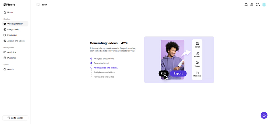Make Viral Reaction-Style Clips via Free AI Video Editor