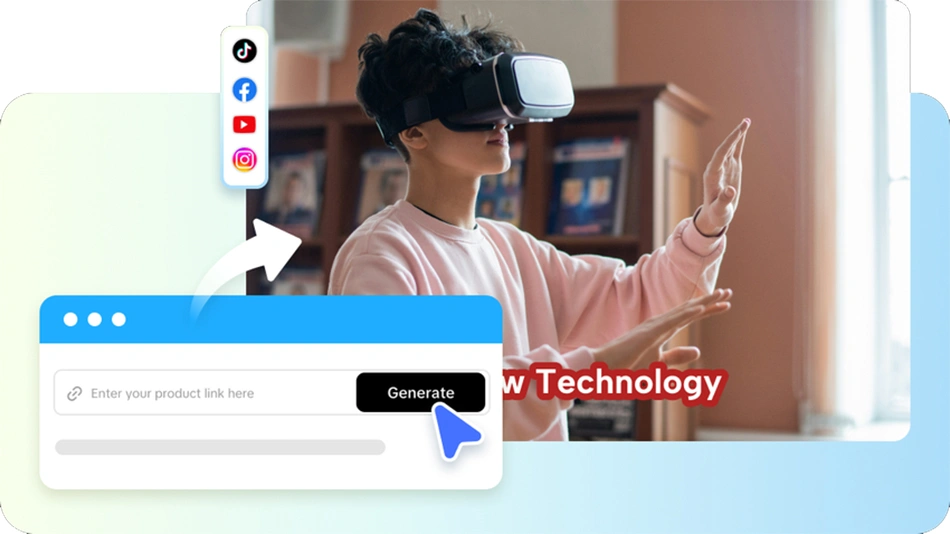 Make Viral Reaction-Style Clips via Free AI Video Editor