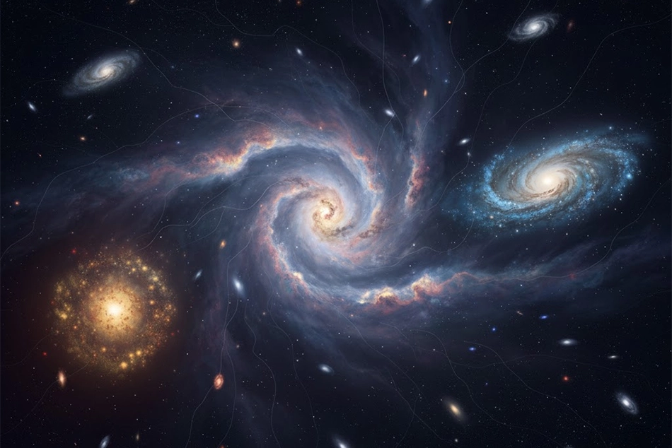 Study: How Black Holes, Cosmic Jets Team Up to Shape Galaxies
