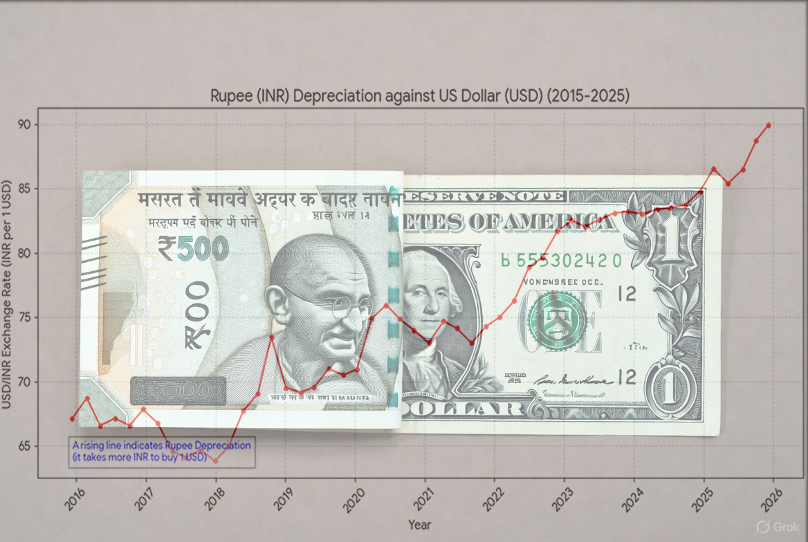 Rupee vs Dollar: Record Fall, Real Impact, and Big Economic Illusions