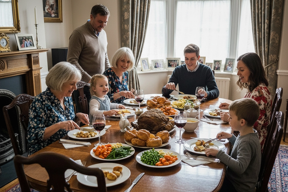 British families eat significantly larger variety of foods since 1940