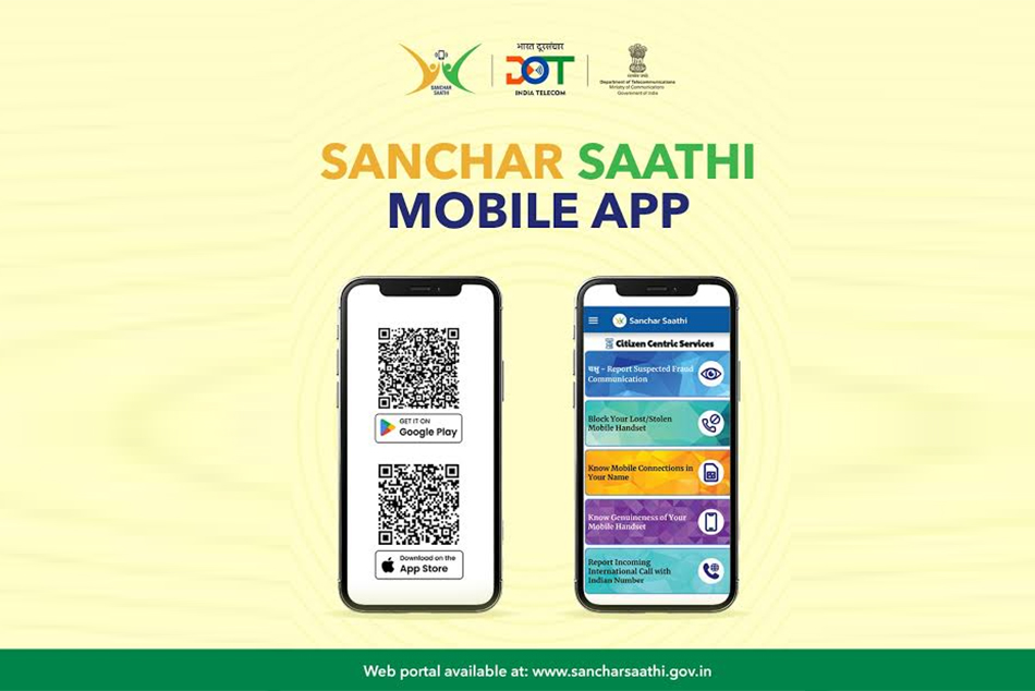 India asks smartphone makers to pre-install Sanchar Saathi