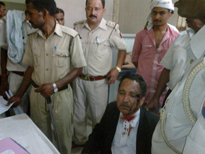 attack on faizabad lawyer