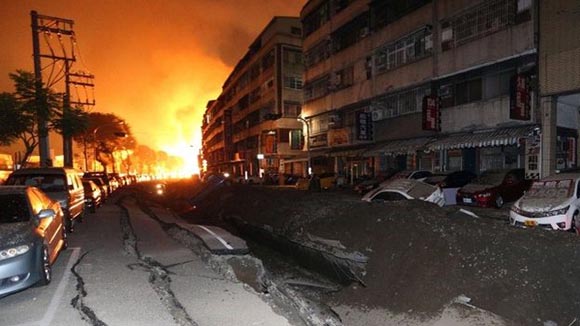 Taiwan Gas leak