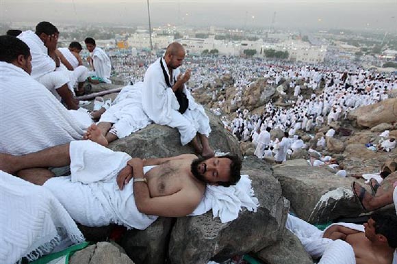 Hajis at Arafat