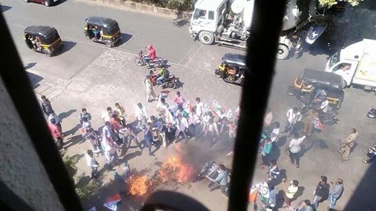 NCP attack on AAP office