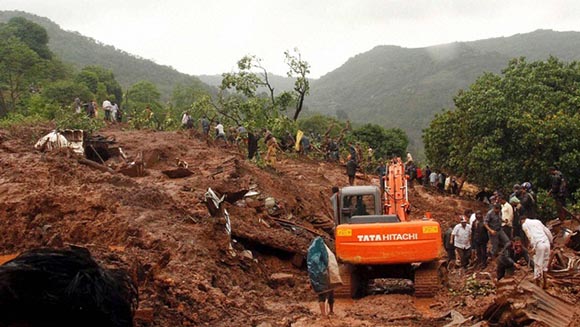 Malin landslide