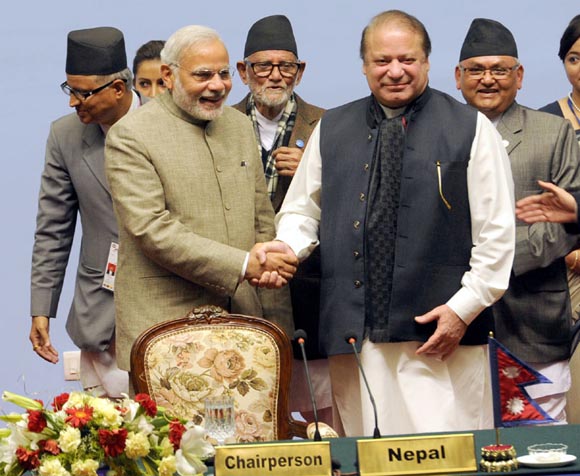 Modi Sharif meet