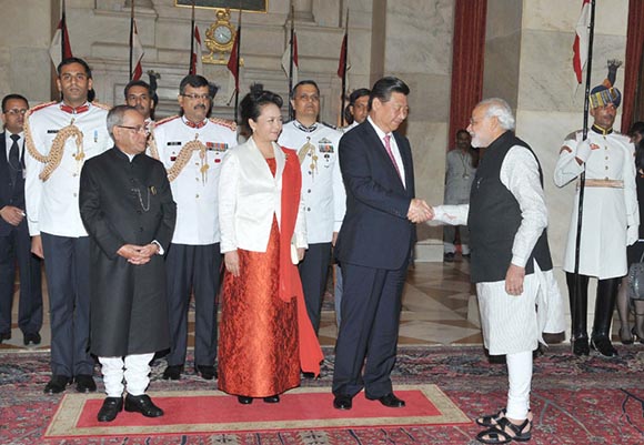 Modi Xi meet