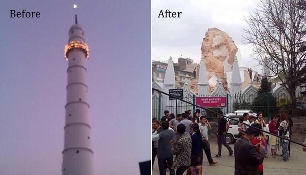 Nepal 19th century tower