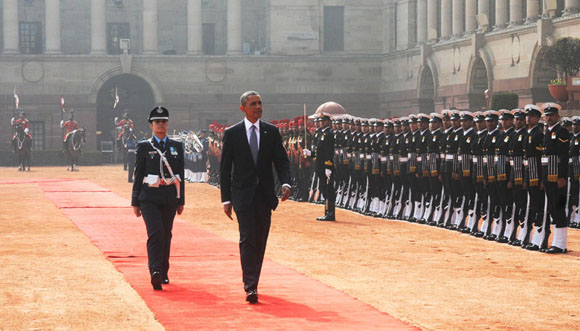 Obama Guard of Honour