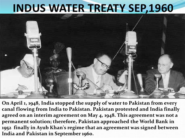 Indus Waters Treaty
