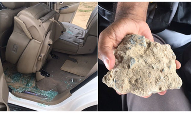 Rahul Gandhi attacked in Gujarat