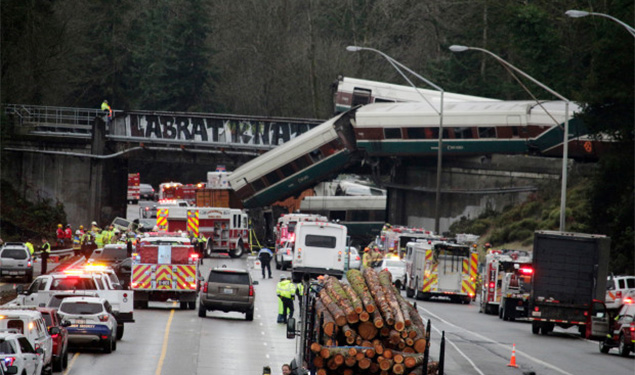 Washington Train Accident