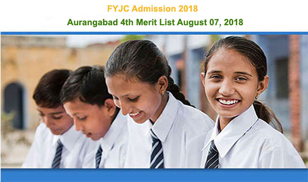 FYJC Aurangabad 4th List 2018
