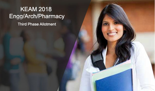 KEAM 2018 3rd Phase Allotment