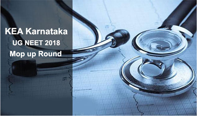 KEA UG NEET 2018 Mop Up Round