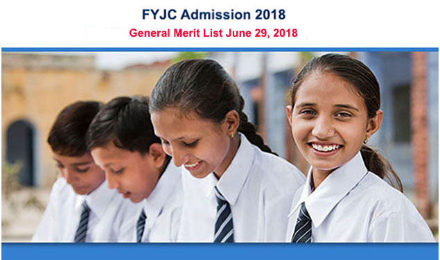 FYJC 2018 Aurangabad General Merit List