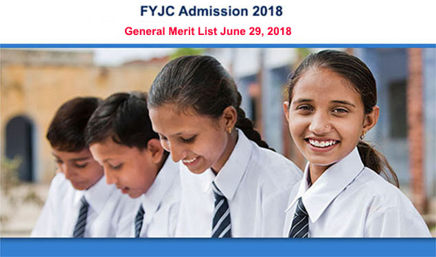 FYJC 2018 Nagpur General Merit List