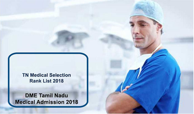 TN MBBS BDS Counseliing Schedule 2018