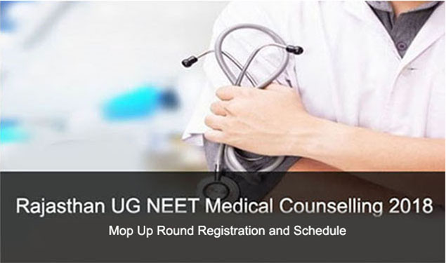 Rajasthan UG NEET 2018 2nd Mop Up Round