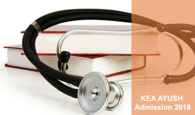 KEA AYUSH Admission 2018