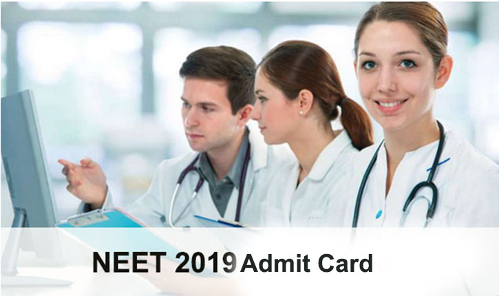 NEET 2019 Admit Card