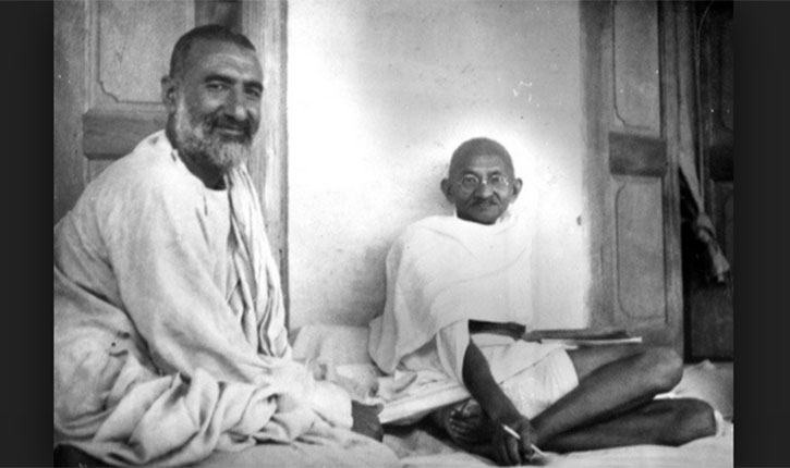 Gandhi with Khan Abdul Gaffar Khan