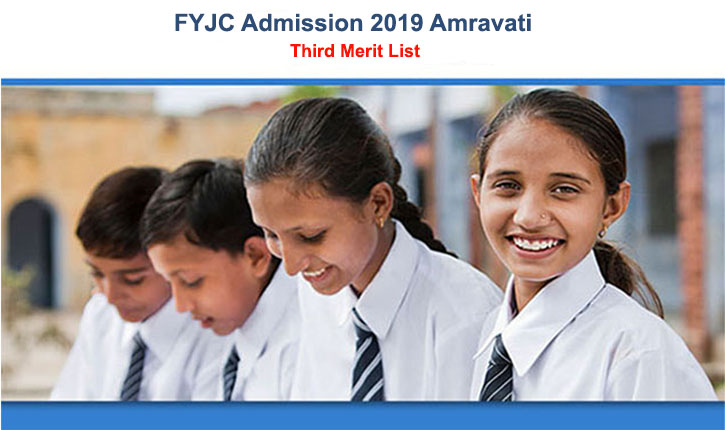 FYJC Amravati 3rd List