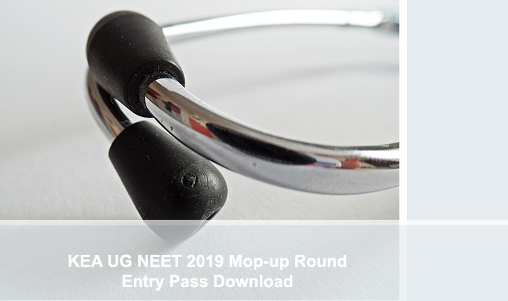 UGNEET 2019 Mop Up Round Entry Pass