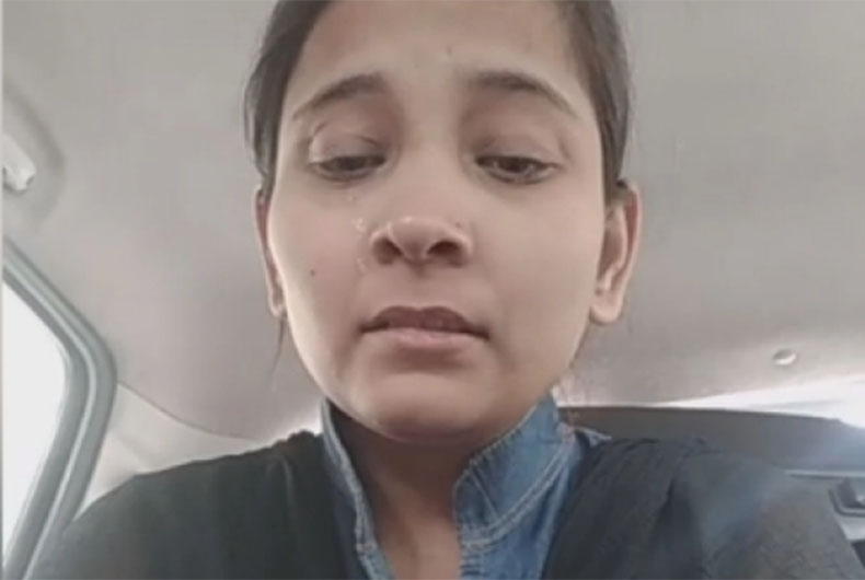 Girl accuse Swami of Harasshment