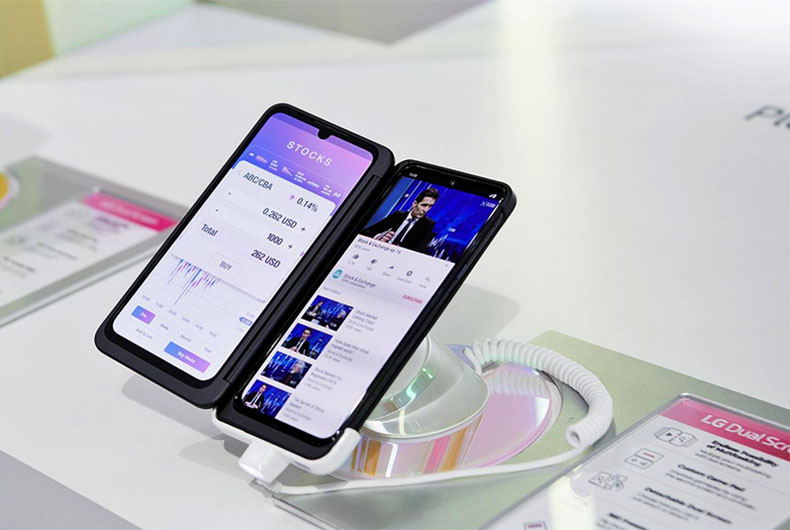 LG Dual Screen Phone