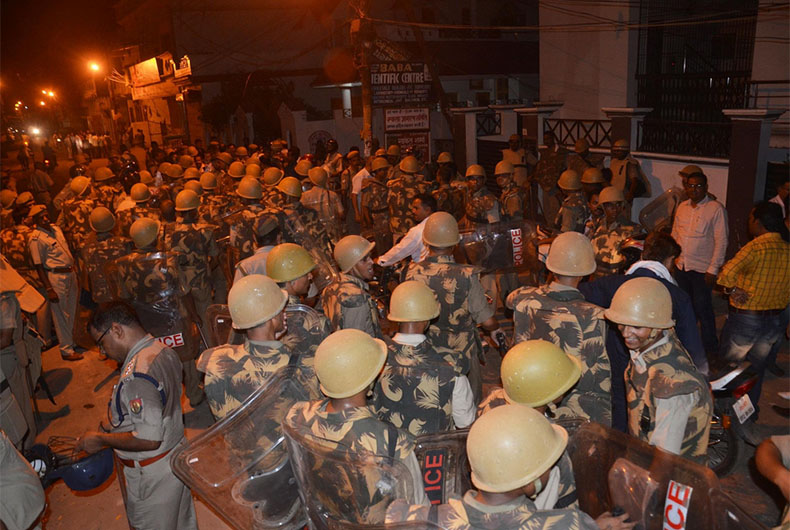 UP Mosque damaged