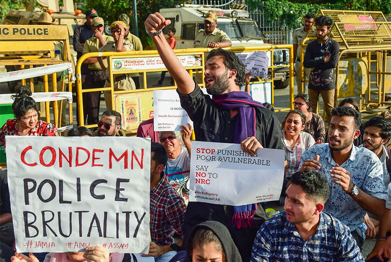 Anti CAA Protest Bengaluru