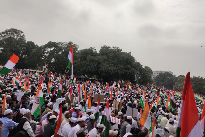Anti CAA, NRC Rally Bengaluru