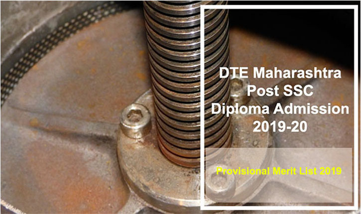 Post SSC Diploma Provisional Merit List 2019