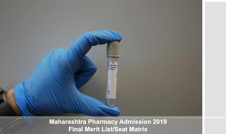 Maharashtra B Phar/Pharm D Final List 2019