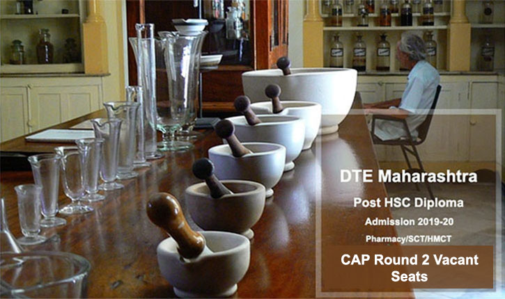 CAP Round 2 Vacant Seats Post HSC Diploma Maharashtra