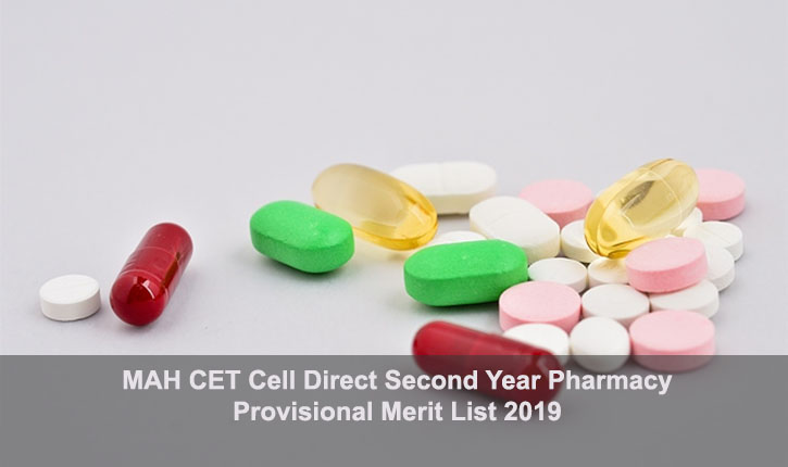 Direct 2nd Year B Pharm Provisional Merit List 2019