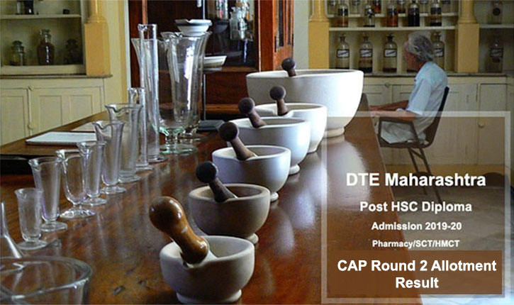 DPharm CAP Round 2 Result 2019