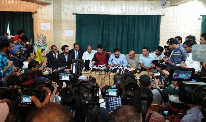 Shah Faesal Engineer Rashid Alliance Kashmir