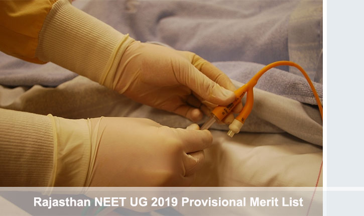 Rajasthan NEET UG Provisional Merit List 2019
