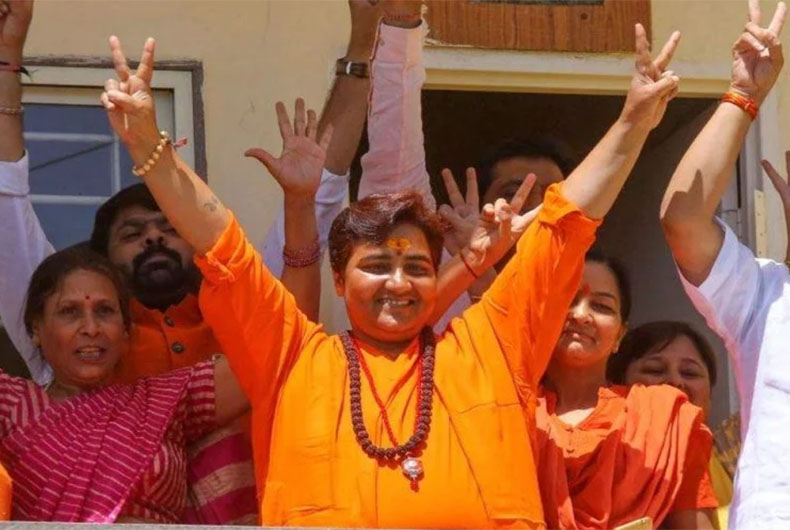 Sadhvi Pragya Sacked