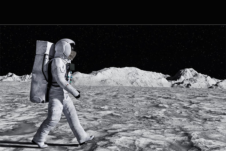 Ice Lunar South Pole