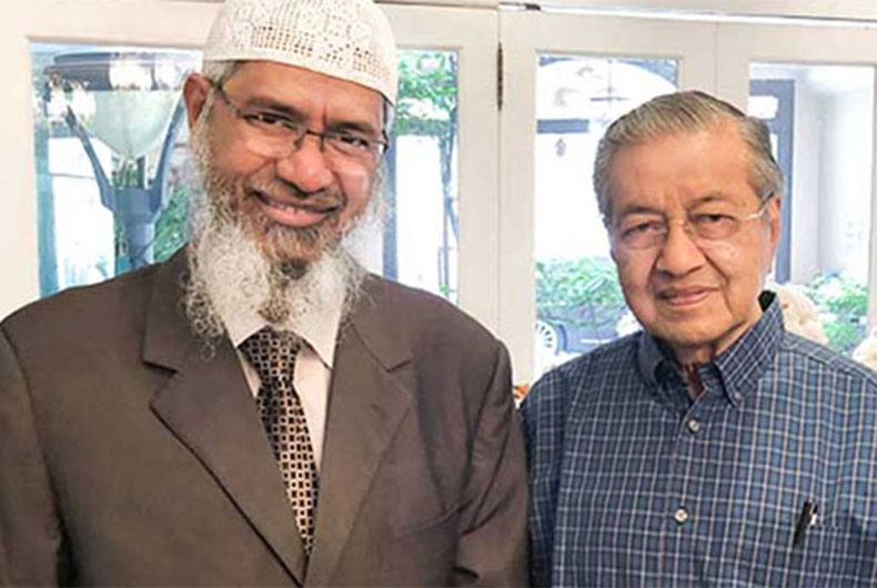 Zakir Naik and Mahathir Mohamad