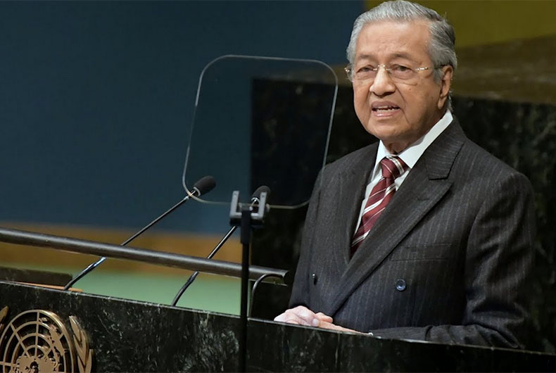 Mahathir Moahamad on Kashmir