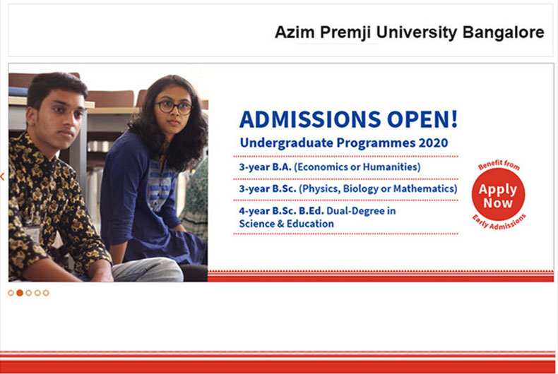 Azim Premji University Entrance Exam Postponed