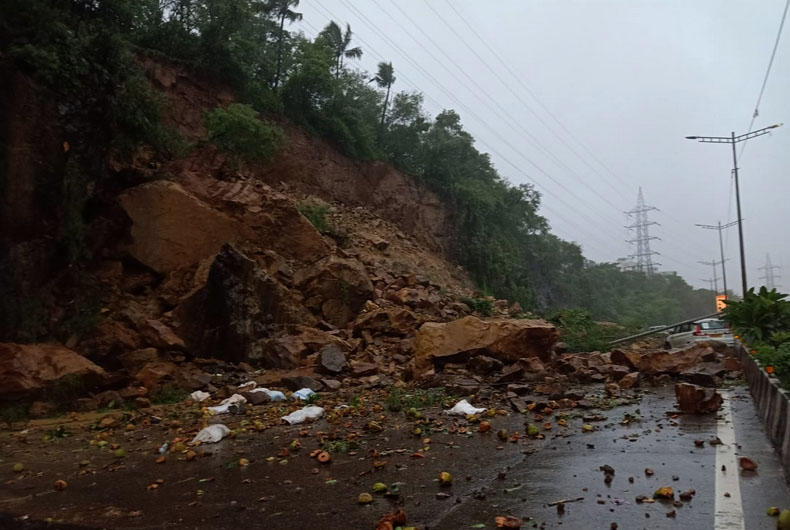 Mumbai paralysed after heavy rains, landslide near Malad