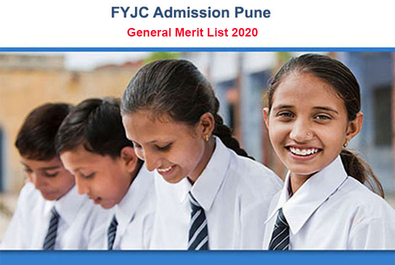 FYJC Pune General Merit List 2020