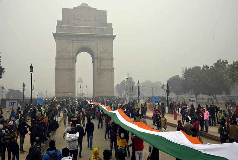 Anti CAA Protest at India Gate